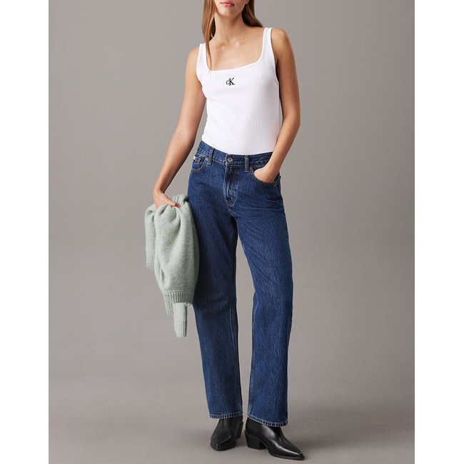 Product CALVIN KLEIN JEANS CK RIB TANK TOP base image