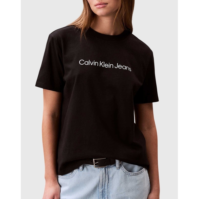 Product CALVIN KLEIN JEANS A- INST LOGO CLASSIC TEE SS base image