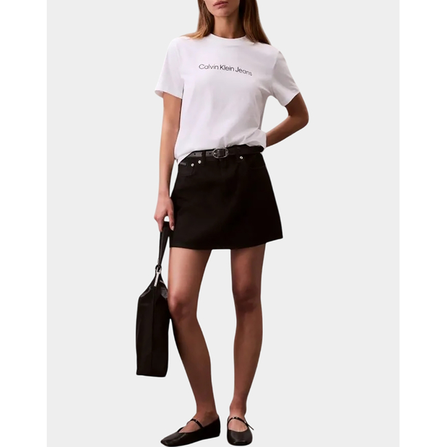 Product CALVIN KLEIN JEANS A- INST LOGO CLASSIC TEE SS base image