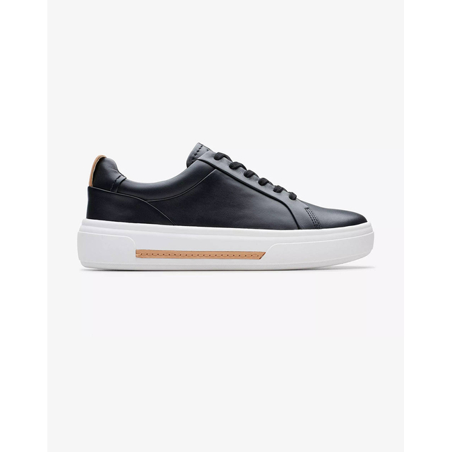 Product CLARKS Hollyhock Walk Black Leather base image