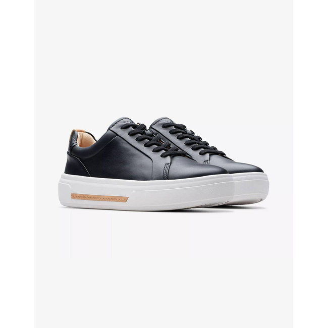 Product CLARKS Hollyhock Walk Black Leather base image