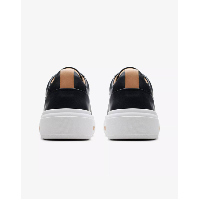 Product CLARKS Hollyhock Walk Black Leather base image