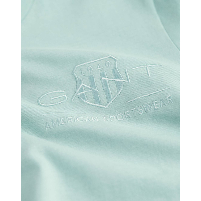 Product GANT REG TONAL SHIELD SS T-SHIRT base image