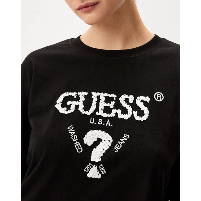 Product GUESS AURELIE BOXY TEE ΜΠΛΟΥΖΑ ΓΥΝΑΙΚΕΙΟ base image