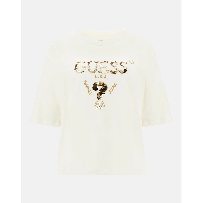 Product GUESS AURELIE BOXY TEE ΜΠΛΟΥΖΑ ΓΥΝΑΙΚΕΙΟ base image