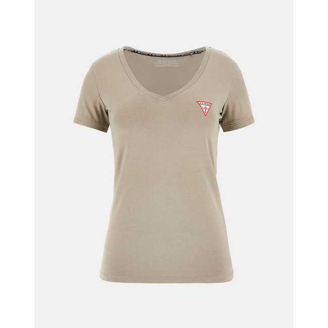 Product GUESS MINI TRIANGLE TEE T-SHIRT WOMEN base image
