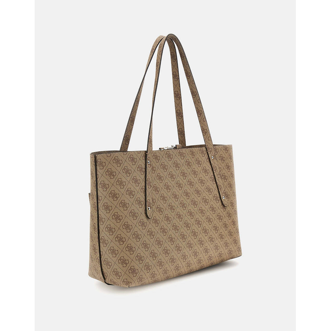 Product GUESS ECO BRENTON TOTE WOMEN'S BAG (Dimensions: 36 x 27 x 13 cm.) base image