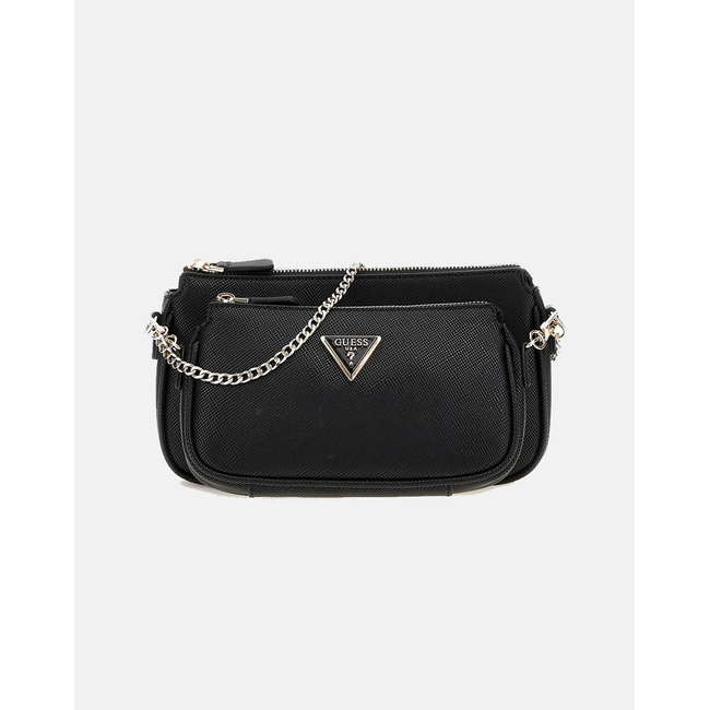 Product GUESS NOELLE DBL POUCH CROSSBODY WOMEN'S BAG (Dimensions: 24 x 13 x 5 cm) base image