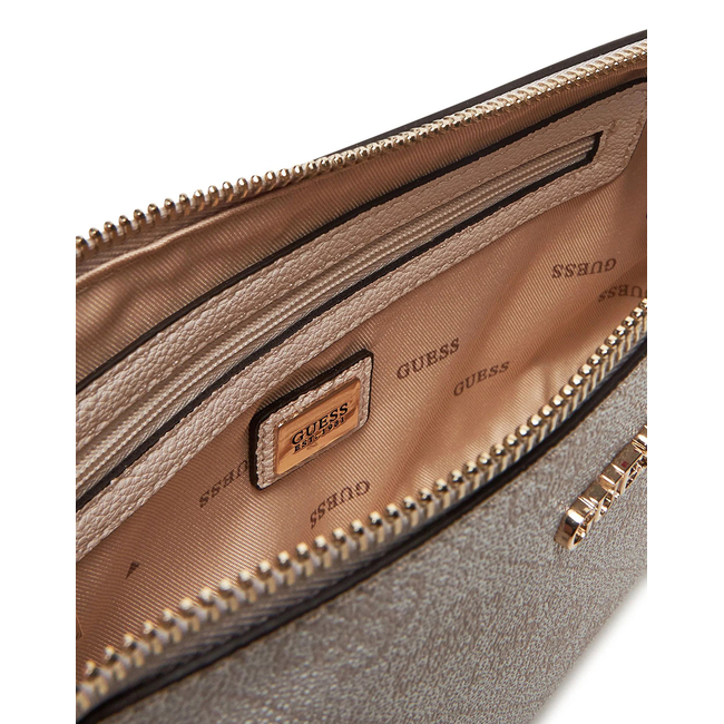 Product GUESS NOELLE DBL POUCH CROSSBODY WOMEN'S BAG (Dimensions 24 x 13 x 5 cm.) base image