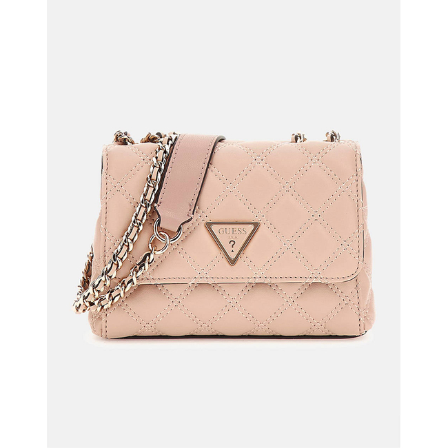 Product GUESS GIULLY MINI 2 COMP CNVRTBL FLP WOMEN'S BAG (Dimensions: 18 x12 x 6cm.) base image