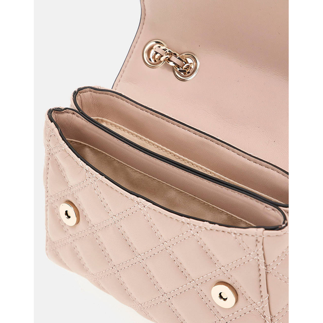 Product GUESS GIULLY MINI 2 COMP CNVRTBL FLP WOMEN'S BAG (Dimensions: 18 x12 x 6cm.) base image