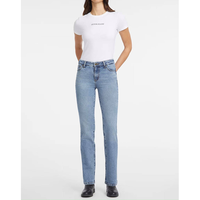 Product GUESS JEANS GJ G08 MID RISE STRA - ECO RECY WITH REVERSED STR INDIA PANTS W base image