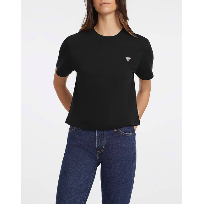Product GUESS JEANS GJ SS CN BOXY MINI TRIANG TEE ΜΠΛΟΥΖΑ ΓΥΝΑΙΚΕΙΟ base image