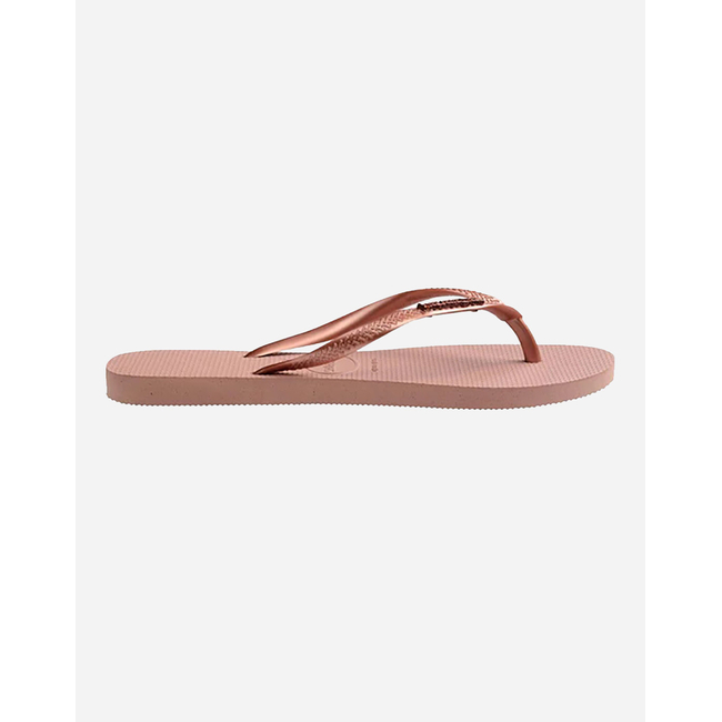 Product HAVAIANAS SLIM LOGO METALLIC FLIP FLOPS base image