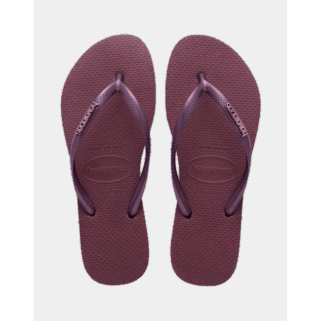 Product HAVAIANAS SLIM LOGO METALLIC FLIP FLOPS base image