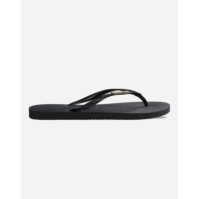 Product HAVAIANAS SLIM LOGO METALLIC FLIP FLOPS base image