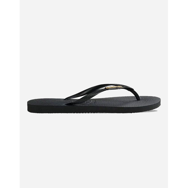 Product HAVAIANAS SLIM LOGO METALLIC FLIP FLOPS base image
