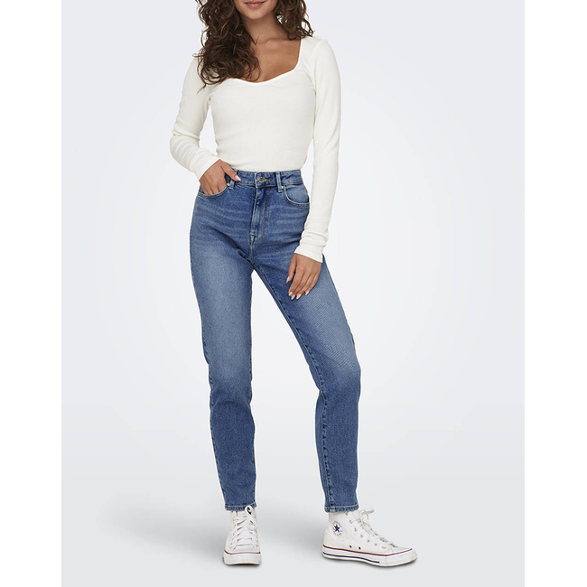 Product ONLY ONLEMILY STRETCH HW ST AK DNM CRO571NOOS base image