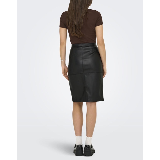Product ONLY ONLOLINE FAUX LEATHER SKIRT OTW NOOS base image