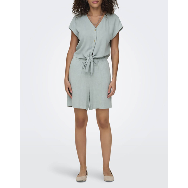Product ONLY ONLSIESTA MW PULL-UP LIN BL SHORTS NOOS base image