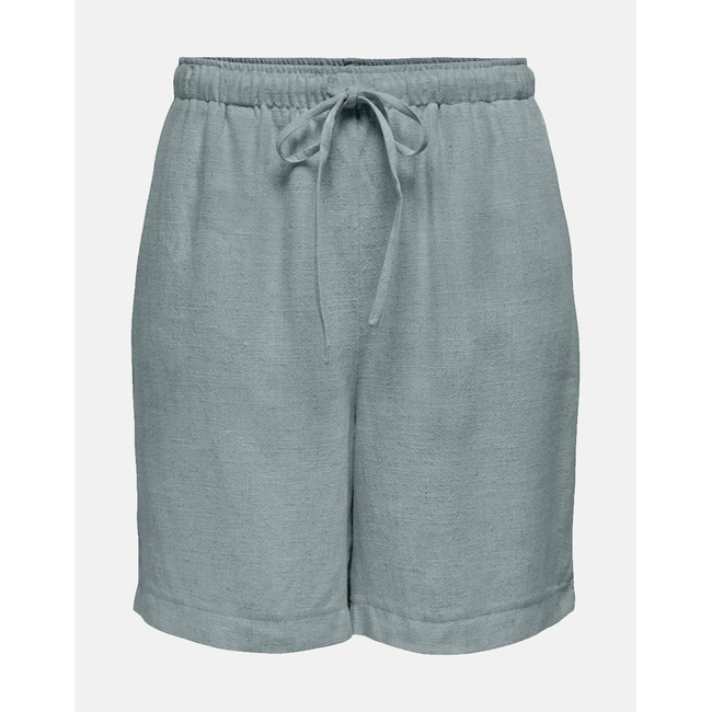 Product ONLY ONLSIESTA MW PULL-UP LIN BL SHORTS NOOS base image