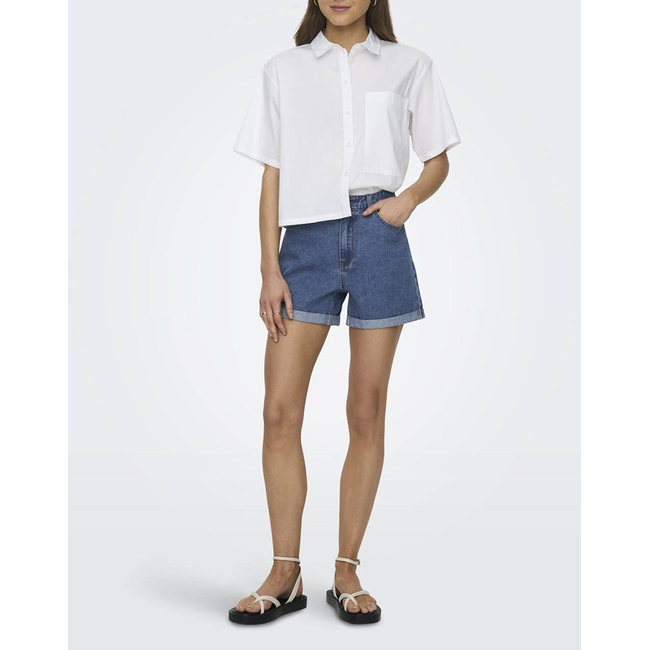 Product ONLY ONLVEGA HW MOM DNM SHORTS NOOS base image