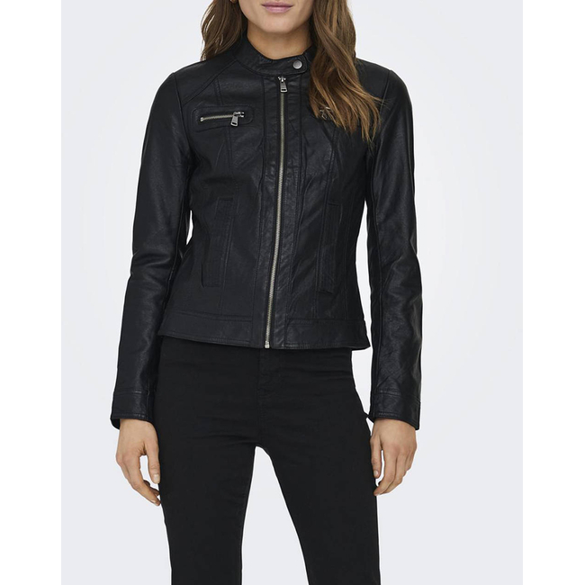 Product ONLY ONLBANDIT FAUX LEATHER BIKER OTW NOOS base image