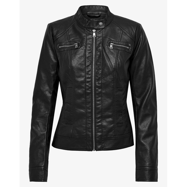Product ONLY ONLBANDIT FAUX LEATHER BIKER OTW NOOS base image