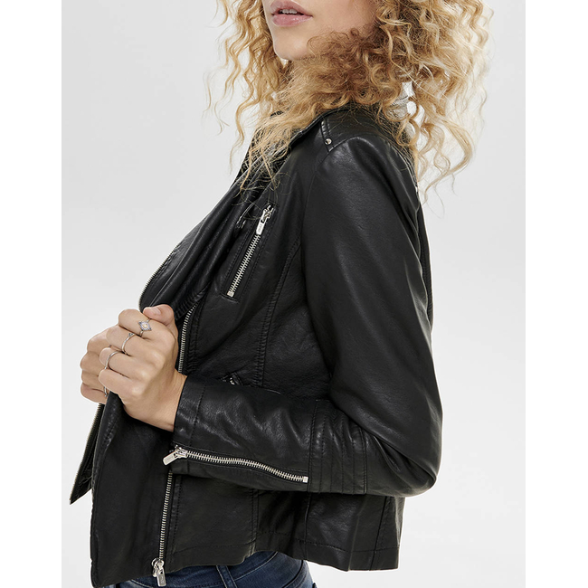 Product ONLY ONLGEMMA FAUX LEATHER BIKER OTW NOOS base image
