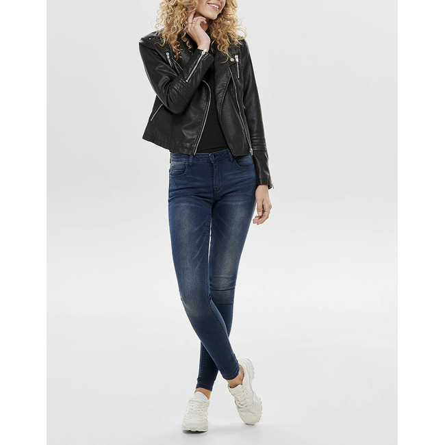 Product ONLY ONLGEMMA FAUX LEATHER BIKER OTW NOOS base image