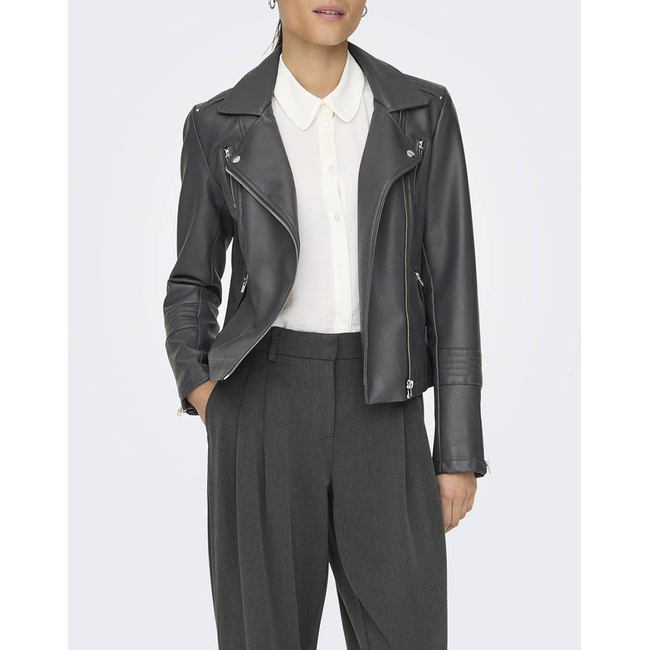 Product ONLY ONLGEMMA FAUX LEATHER BIKER OTW NOOS base image