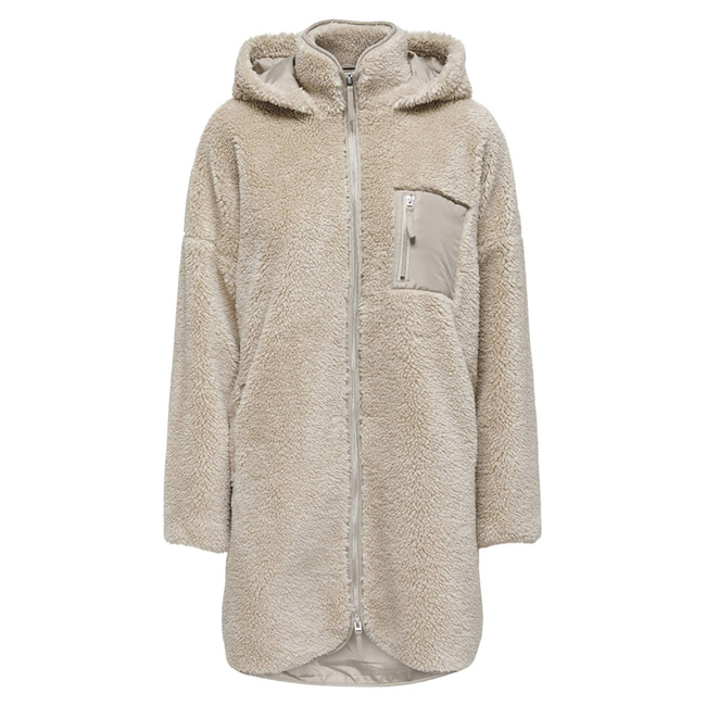 Product ONLY ONLSASCHA SHERPA JACKET LIFE OTW NOOS base image