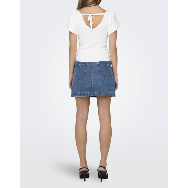Product ONLY ONLLEELO S/S BACK PULLOVER KNT NOOS base image