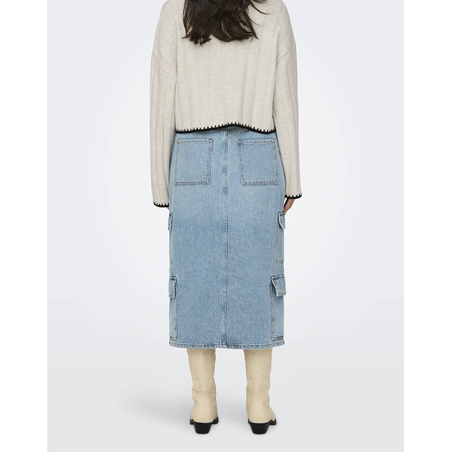 Product ONLY ONLCHICK STITCH LS HIGHNECK KNT NOOS base image