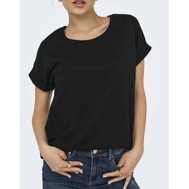 Product ONLY ONLMOSTER GLITTER S/S TOP NOOS JRS base image