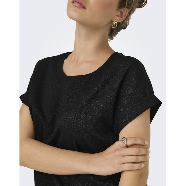 Product ONLY ONLMOSTER GLITTER S/S TOP NOOS JRS base image