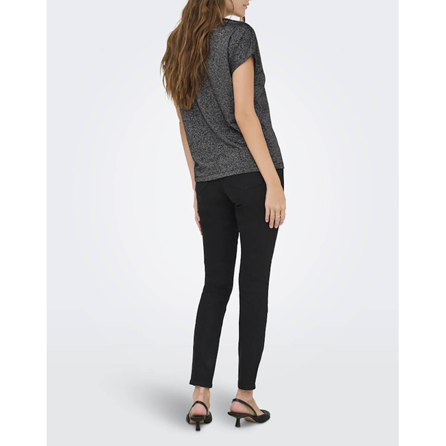 Product ONLY ONLMOSTER GLITTER S/S TOP NOOS JRS base image