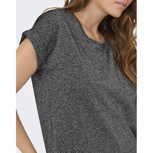 Product ONLY ONLMOSTER GLITTER S/S TOP NOOS JRS base image