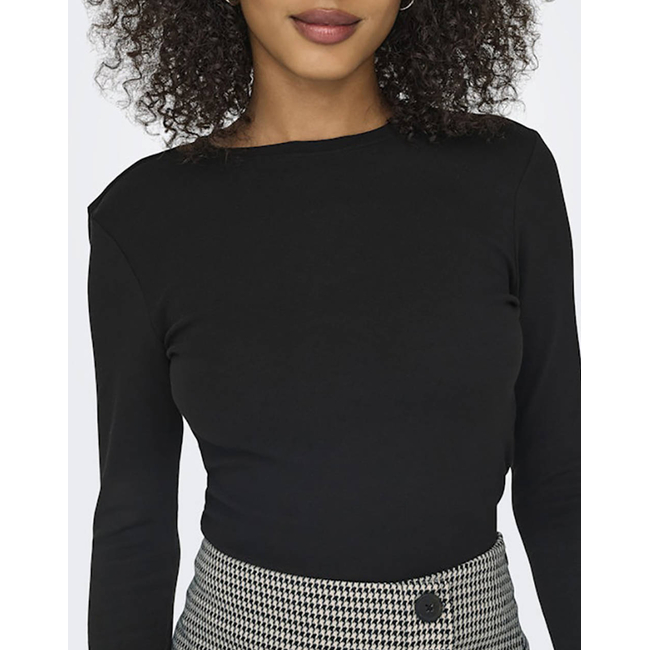 Product ONLY ONLRILEY O-NECK L/S TOP JRS NOOS base image