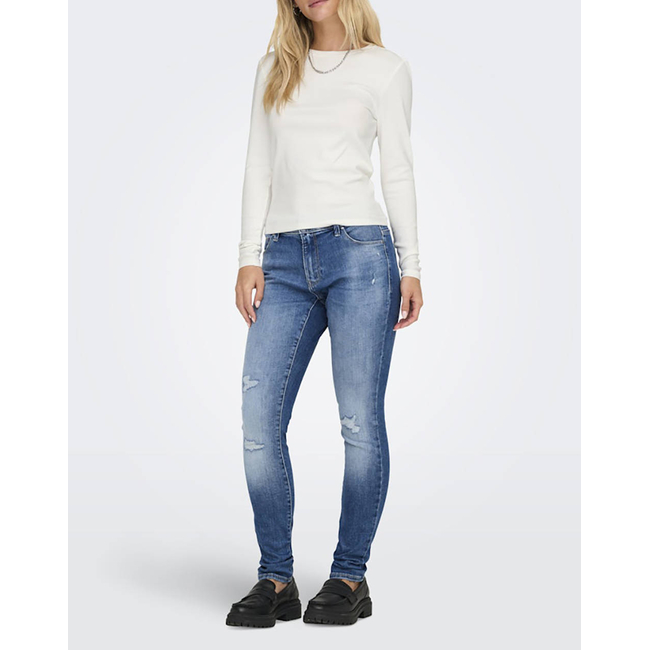 Product ONLY ONLRILEY O-NECK L/S TOP JRS NOOS base image