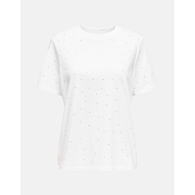 Product ONLY ONLMONJA S/S STUDS TEE JRS base image