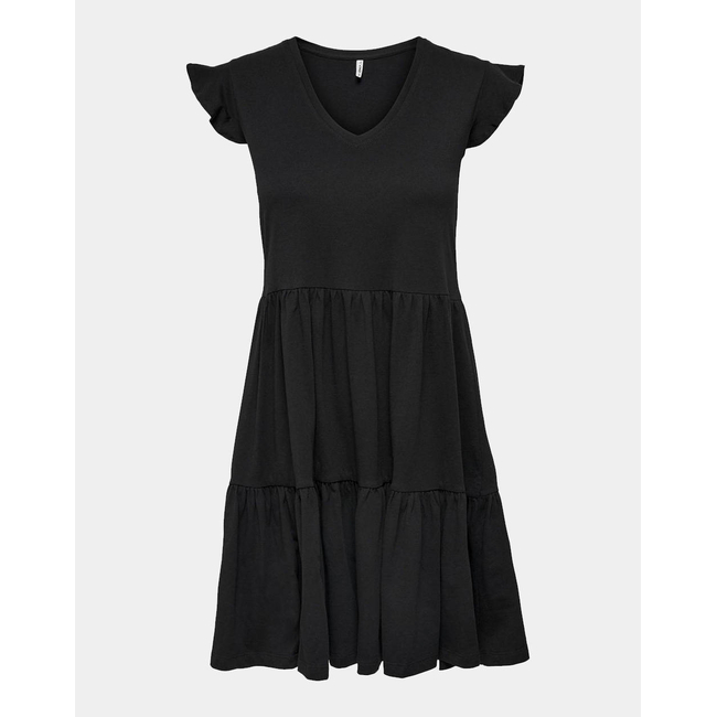 Product ONLY ONLMAY CAP SLEEV FRIL DRESS JRS NOOS base image