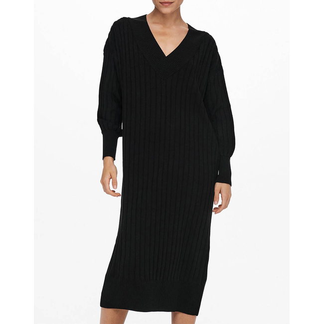 Product ONLY ONLNEW TESSA MIDI V DRESS KNT NOOS base image