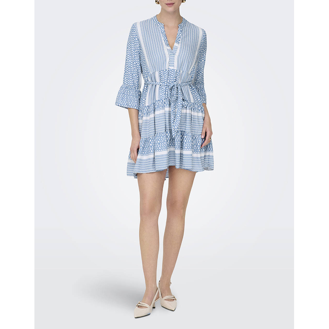 Product ONLY ONLATHENA LIFE 3/4 SHORT DRESS WVN NOOS base image