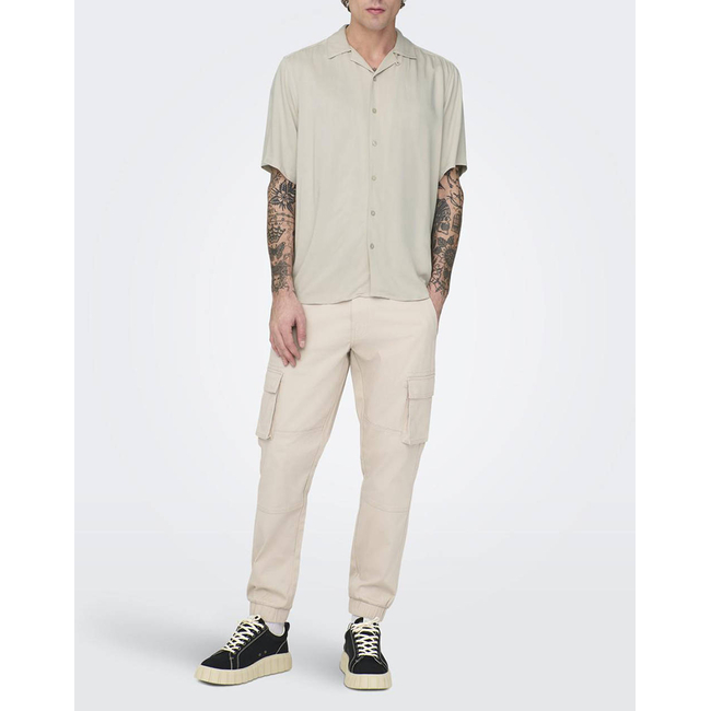 Product ONLY & SONS ONSDASH LIFE REG RES SS 001 SHIRT NOOS base image