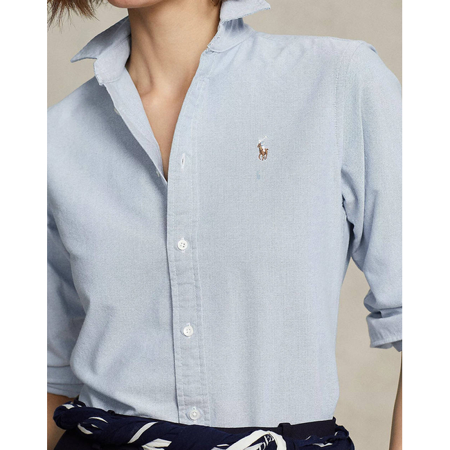 Product RALPH LAUREN LS CRLTE ST-LONG SLEEVE-BUTTON FRONT SHIRT base image