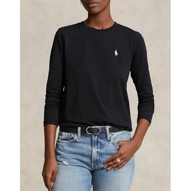 Product RALPH LAUREN NEWLSRLTPP-LONG SLEEVE-T-SHIRT base image