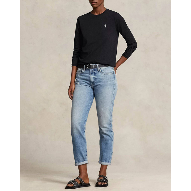 Product RALPH LAUREN NEWLSRLTPP-LONG SLEEVE-T-SHIRT base image