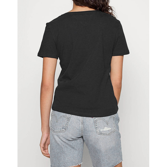 Product TOMMY JEANS TJW SLIM SOFT V NECK TEE base image
