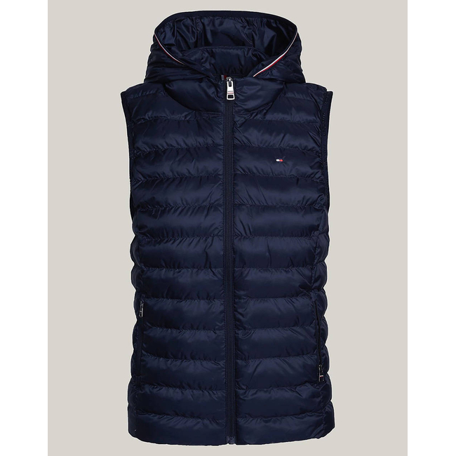 Product TOMMY HILFIGER LW PADDED GLOBAL STRIPE VEST base image